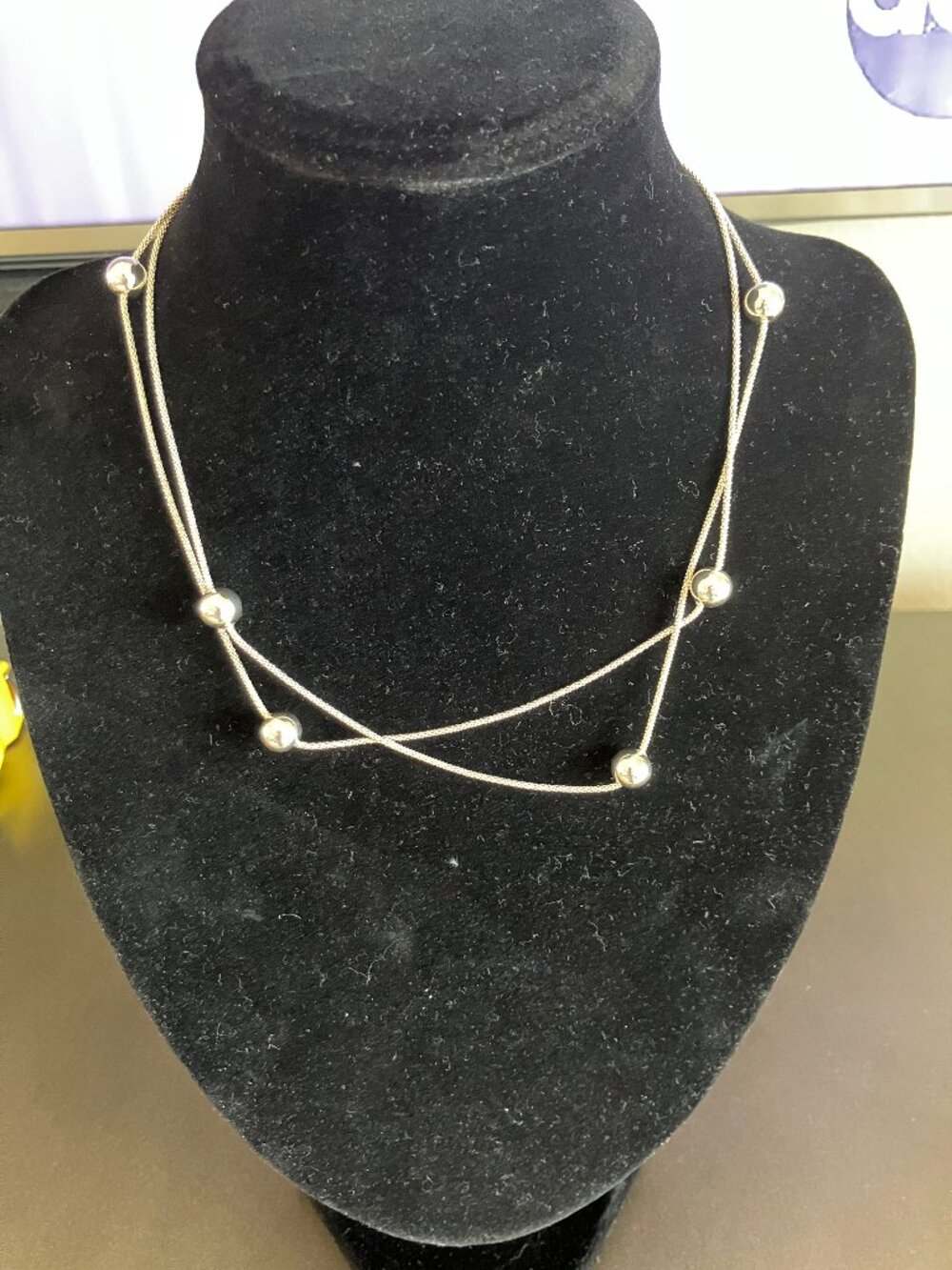 THREE AUTHENTIC SILVER NECKLACES